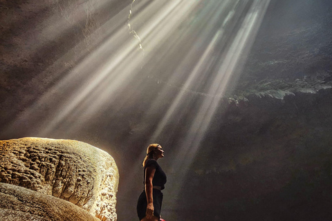 Mount Merapi Sunrise, Jomblang Cave & Timang Beach