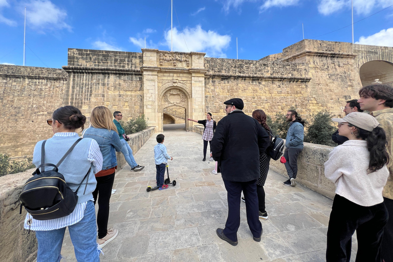 Malte : Visite à pied des trois villes, y compris le palais des inquisiteurs