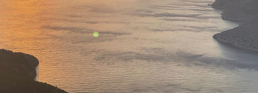 Symi : excursion au coucher du soleil en vélos électriques