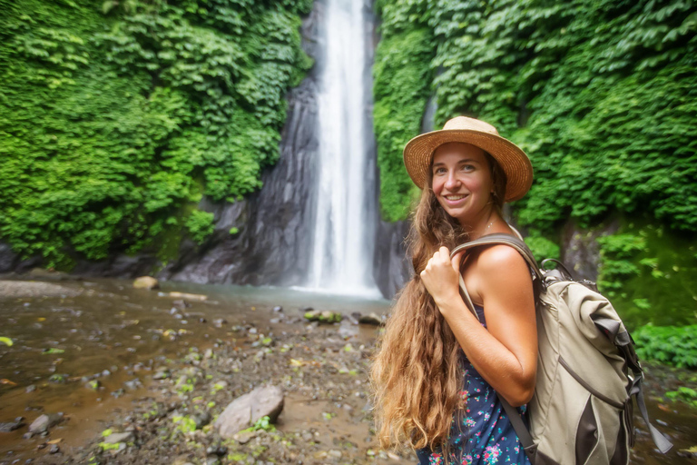 Bali: Nungnung Waterfall, Jatiluwih & Ulun Danu Temple Tour Small-Group Full-Day Tour – Excluding Tickets