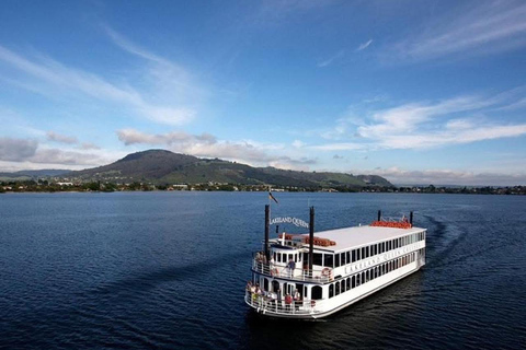 Rotorua: Lake Rotorua Cruise with Buffet Dining Option Dinner Cruise