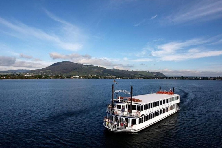 Rotorua: Lake Rotorua Cruise with Buffet Dining Option Dinner Cruise