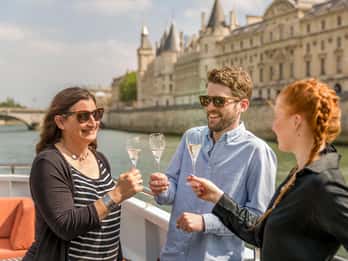 Paris : Croisière dégustation de champagne au départ de la Tour Eiffel