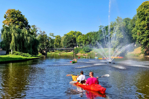 Riga: Kayak Rental in the City Center 3 hours