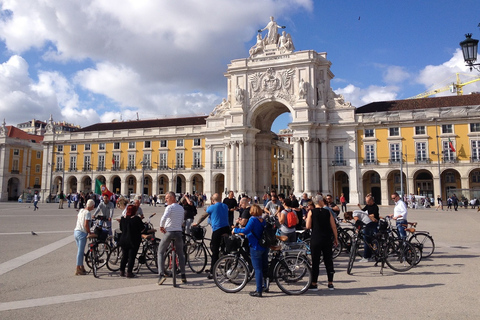 Tour guiado en bicicleta eléctrica de 3 horas por el centro de Lisboa