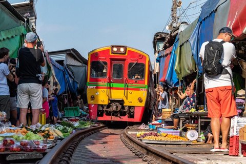 BKK : Mercado Flotante Privado Damnoen Saduak y Mercado de TrenesBKK: Mercado Flotante Privado Damnoen Saduak y Mercado de Trenes