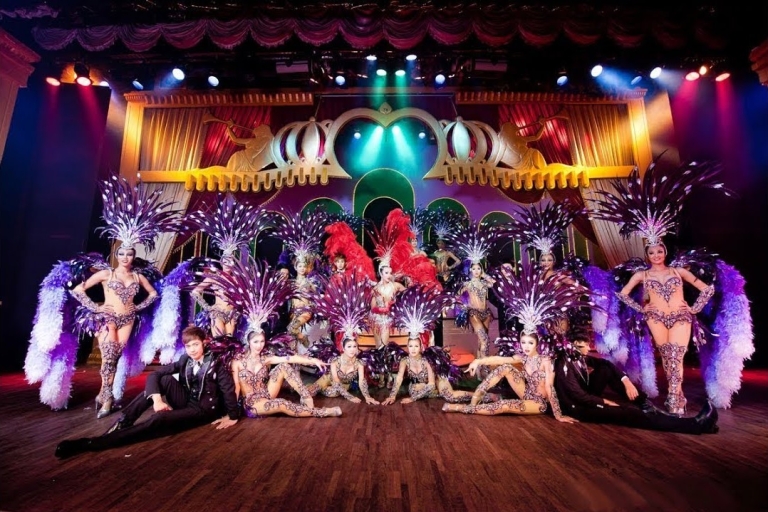 Simon Cabaret Phuket Show inclusief tickets en transferVIP-stoel en ophalen bij Kata, Kamala