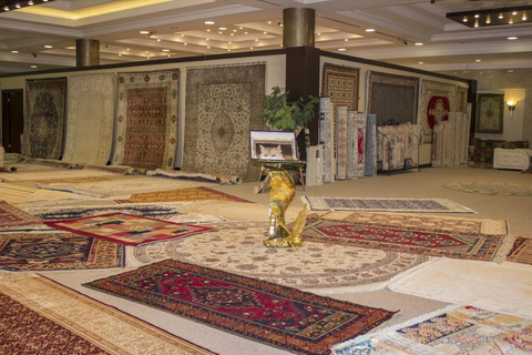 Visite de l'atelier de céramique et du magasin de tapis de la Cappadoce