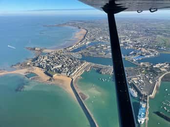 Saint-Malo: flight over the Emerald Coast