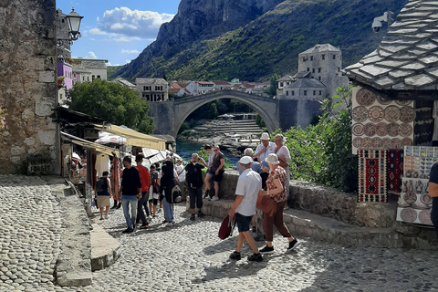 From Dubrovnik: Private Sarajevo Tour with Trebinje & Mostar