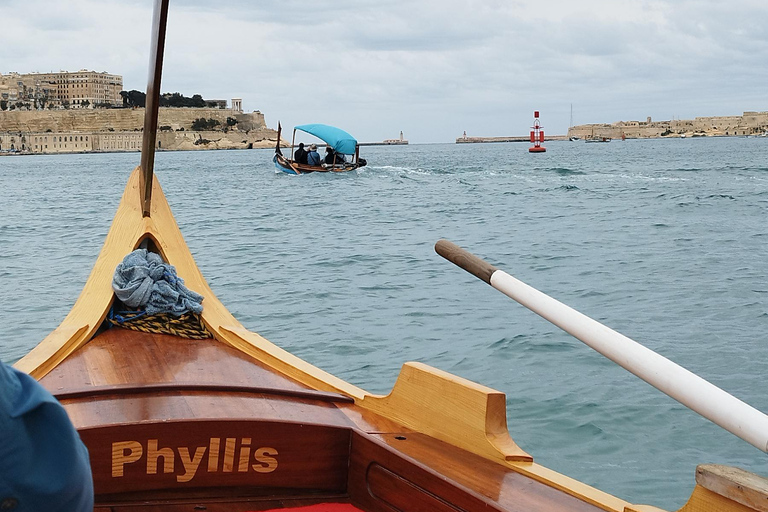 Valletta & Vittoriosa: Sunset Walking Tour & Boat Cruise