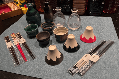 Experience Comparing Sake and Delicacies in shinjyuku