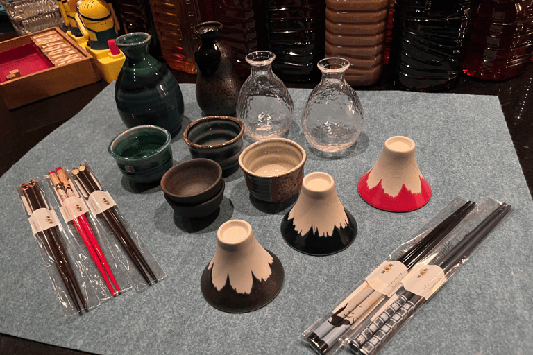 Experience Comparing Sake and Delicacies in shinjyuku