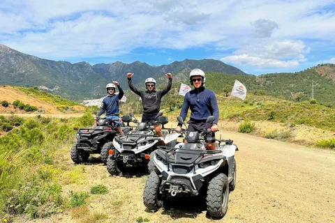 Marbella: Excursión compartida en quad por la Costa del Sol