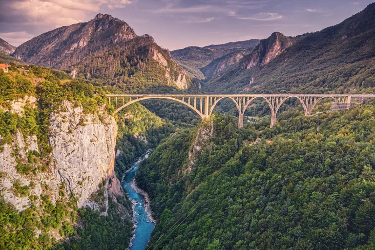 From Tivat: Montenegro Canyons and National Parks Day Trip From Tivat Centar 2: Black Lake, Durmitor, Djurdjevića Tara