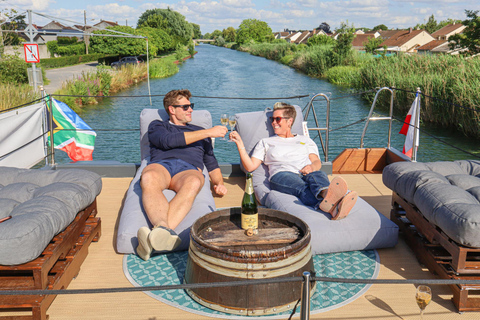 Natural SPA in Evening Private Boat Cruise in Champagne