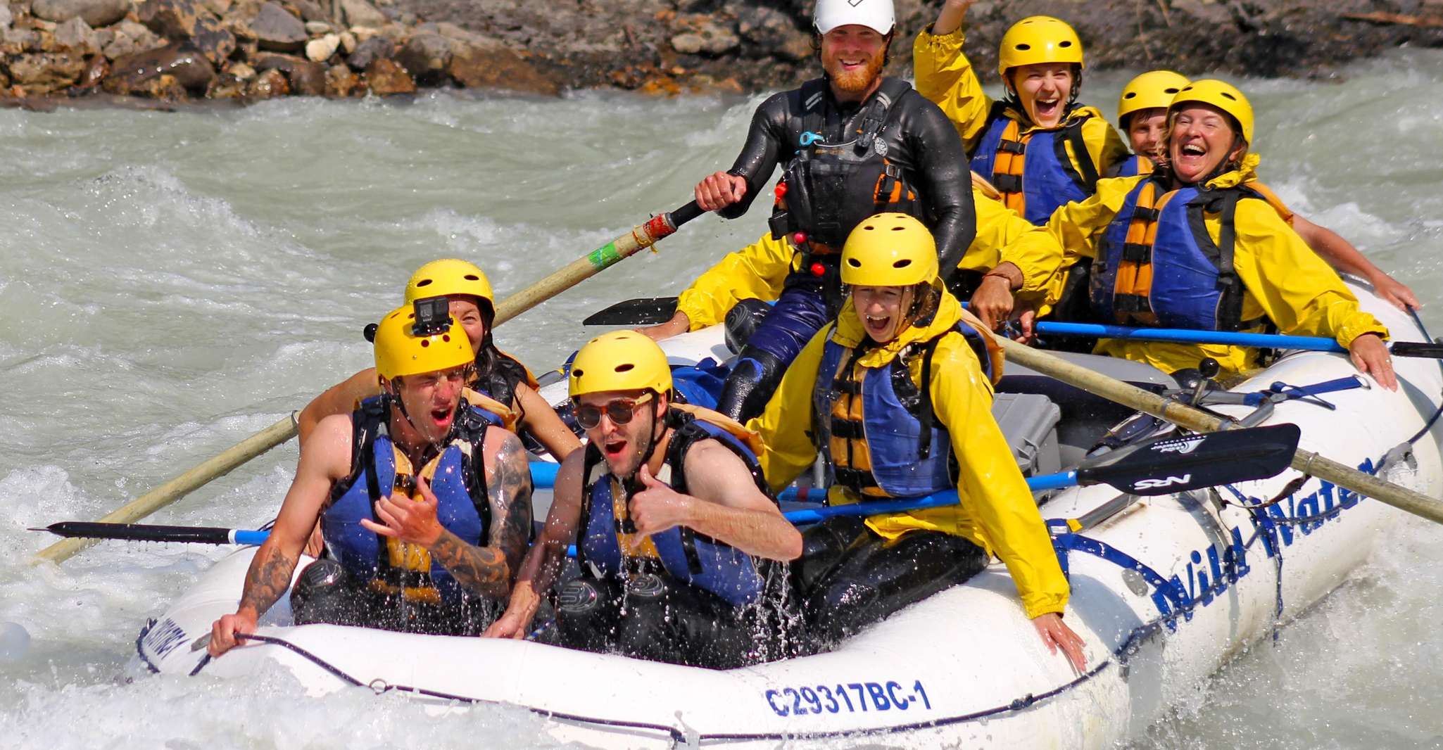 Kicking Horse River: Rafting Trip with BBQ