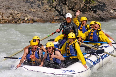 Kicking Horse River: Rafting Trip with BBQ