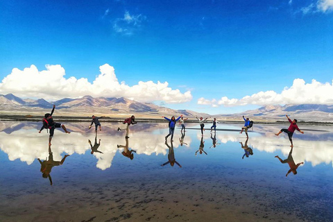 Lagoon and Salinas National Reserve in Arequipa