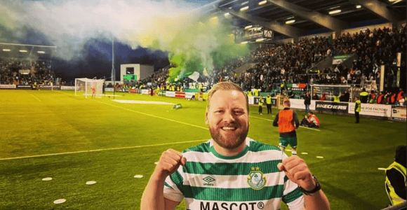 Shamrock Rovers Matchday at Tallaght Stadium with locals