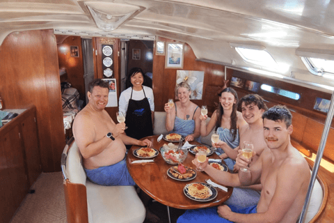 Rhodes Private Luxury Day Cruise Lunch, Coctails, Champagne
