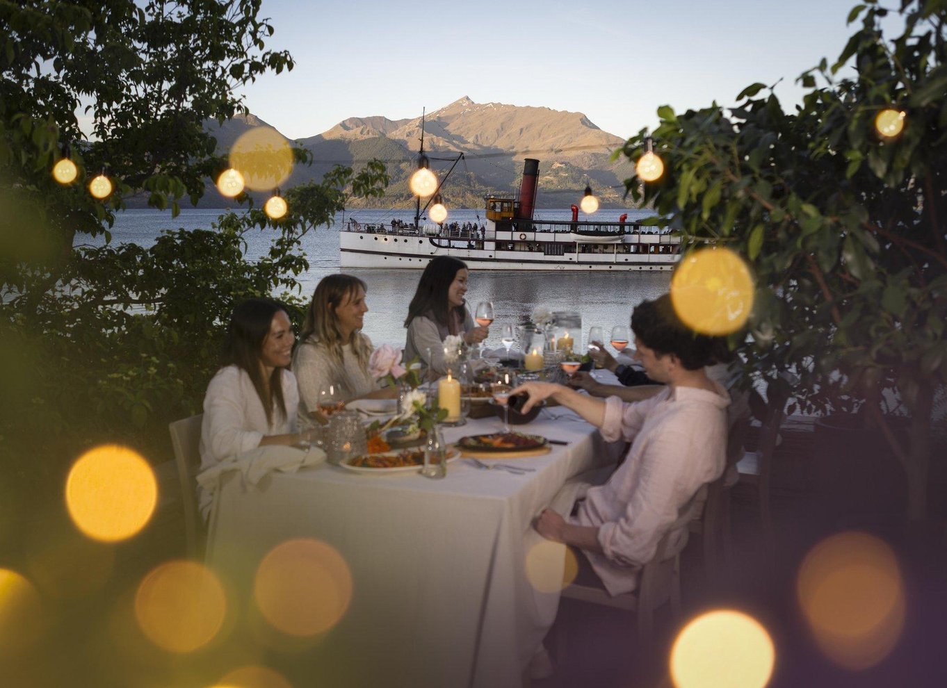 Queenstown: Walter Peak Gourmet BBQ & Lake Whakatipu Cruise