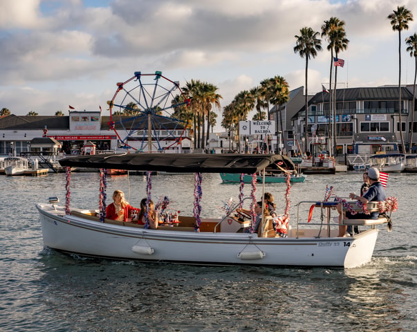 Newport Beach: Electric Boat Rental
