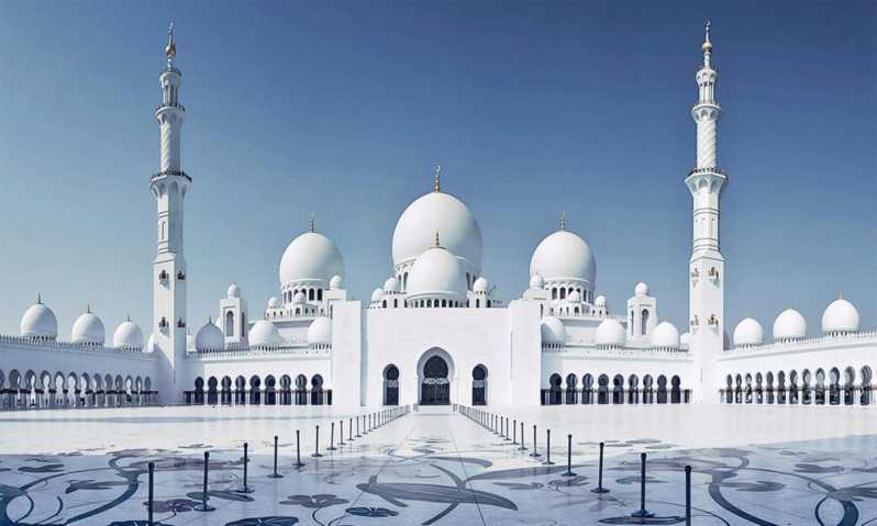 Da Dubai: Scopri la città di Abu Dhabi e la Moschea dello Sceicco Zayed.