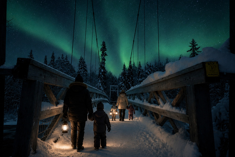 Rovaniemi: Forest Elf Treasure Hunt & Campfire Adventure