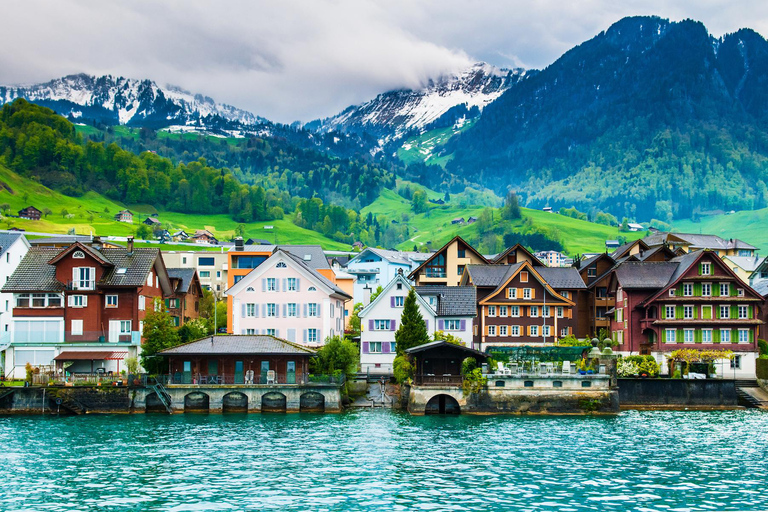 Lucerne: Mt Rigi, Mineral Spa and Astrid Chapel Private Trip