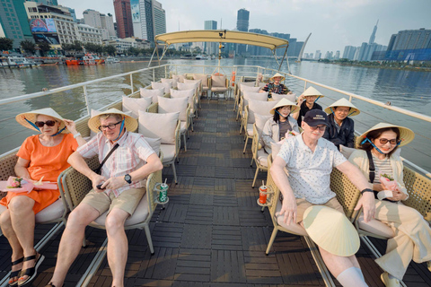 HCM: Saigon River Sightseeing Cruise with Live Music River seat