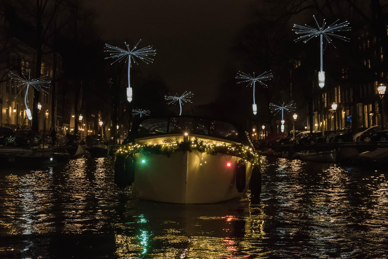 Amsterdam: Light Festival Boat with Unlimited Drinks Light Festival Cruise with Unlimited Drinks & Glühwein (CS2)