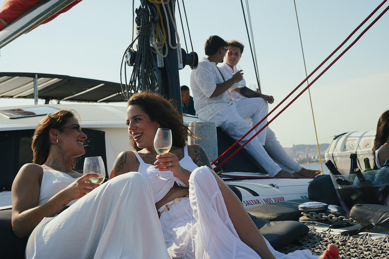 Barcelona: Privé-luxe catamaran