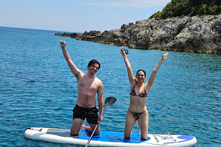 4-Hour Private Boat Tour — Blue Lagoon, Caves & Sveti Stefan