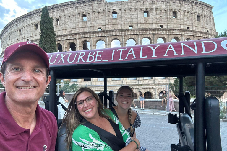 Excursion en voiturette de golf : Les points forts de RomeCircuit avec lieu de rendez-vous