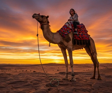 Marrakech: Agafay Desert Quad Bike & Camel Ride with Dinner
