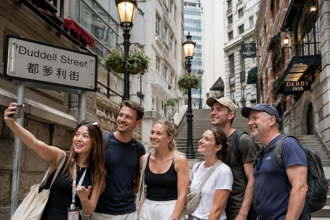 Hong Kong: Old Streets Temples & Local Food Walk Tour