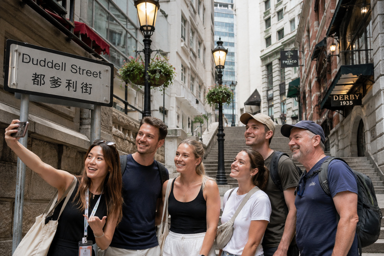 Hong Kong: Old Streets Temples & Local Food Walk Tour