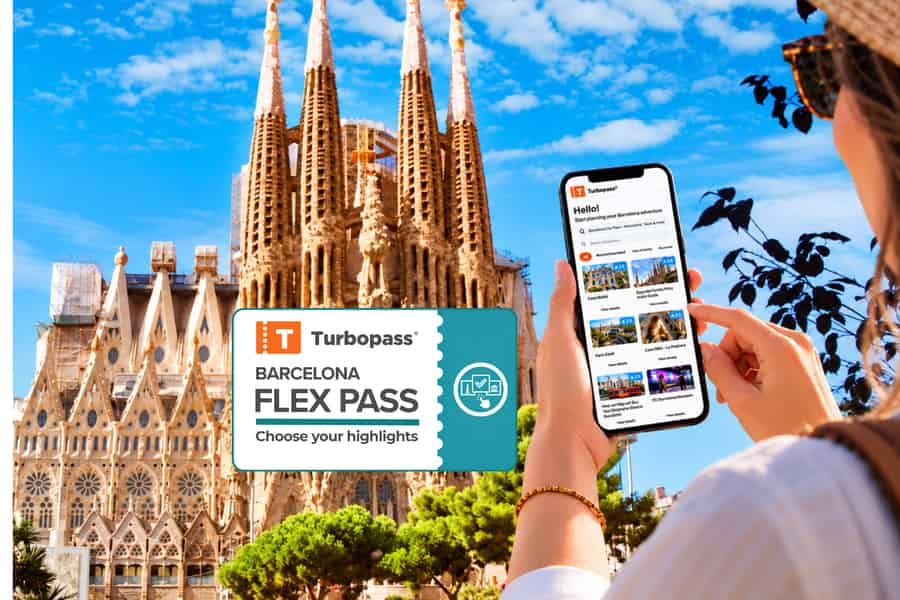 Barcelona: Flex-Pass für Top-Attraktionen & Sagrada-Option. Foto: GetYourGuide Barcelona: Flex-Pass für Top-Attraktionen & Sagrada-Option. Foto: GetYourGuide