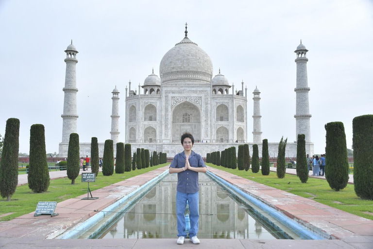 Taj Mahal Elegance Framed by Expert Photography