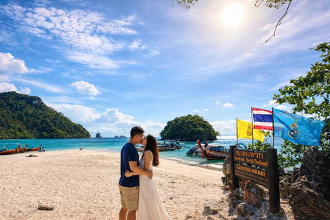 Krabi: Iconic 4 Islands Day Tour by Longtail Boat with Lunch