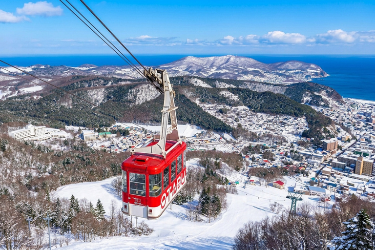 Sapporo: Hill of the Buddha, Otaru Canal&Mt. Tengu Panoramas