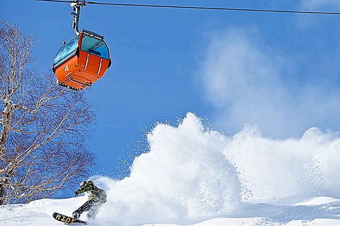 Sapporo: Ski Day Trip, Lesson & Pass, Teine Kokusai Moiwa Route B: Sapporo Kokusai, the snow mountain.