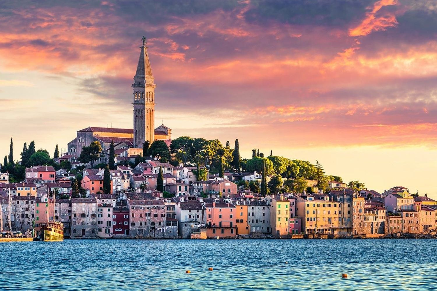 Rijeka: Pula, Rovinj und Panoramatour an der Küste Istriens
