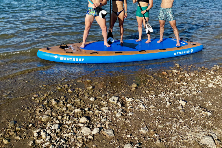 Lake Mead: Giant Paddle Board guided Tour includes 4 people