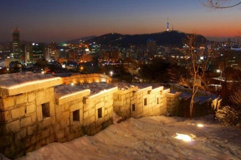 Seul: Wycieczka nocna z kawą i wizytą na targu