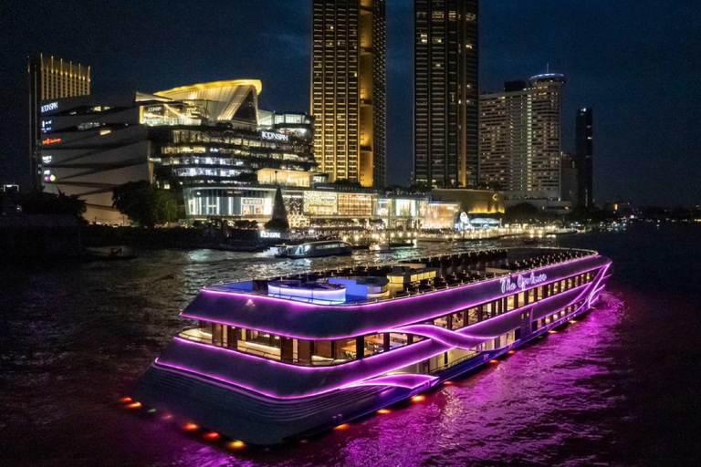 Bangkok: Opulence Luxe Dinner Cruise met Hotel TransferBangkok: De Opulence Luxe Dinner Cruise