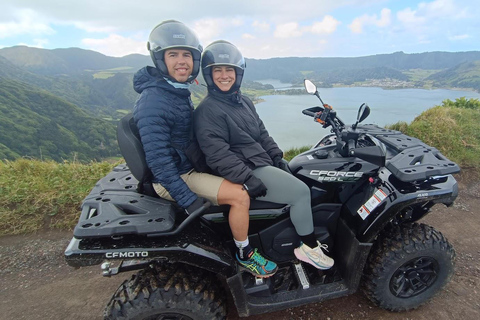 Ribeira Grande: Sete Cidades ATV-tur med fyrhjulingDUBBEL QUAD