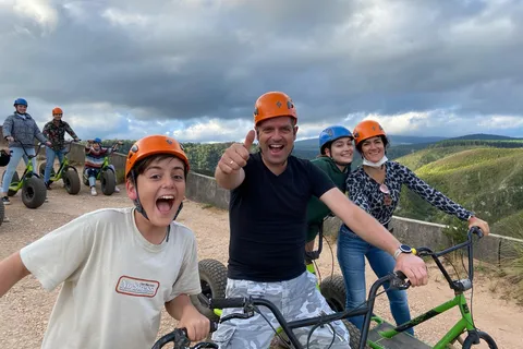 Knysna: Aventura de scootour na floresta em descida