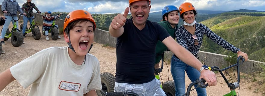 Knysna : Aventure en scooter de descente dans la forêt